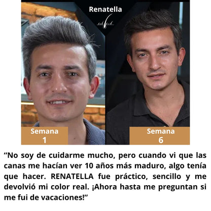 RENATELLA™ Restaura tu color natural sin tintes ni químicos